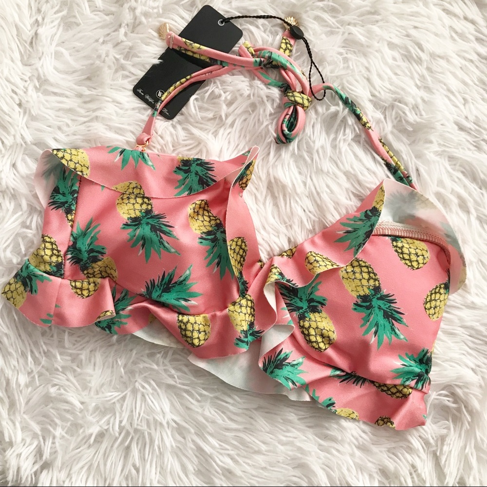 Wildfox Pink Pineapple Bikini